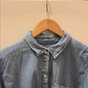 GAP Maternity Chambray Top